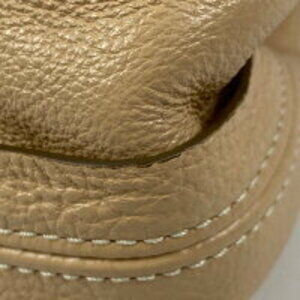 Chloe Beige Leather Shoulder Paraty Bag